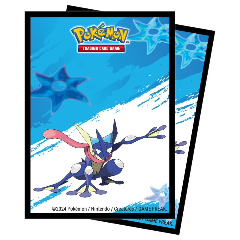 Pokemon Ultrapro Deck Protector Sleeve Greninja Amphinobi Paquet 65pcs