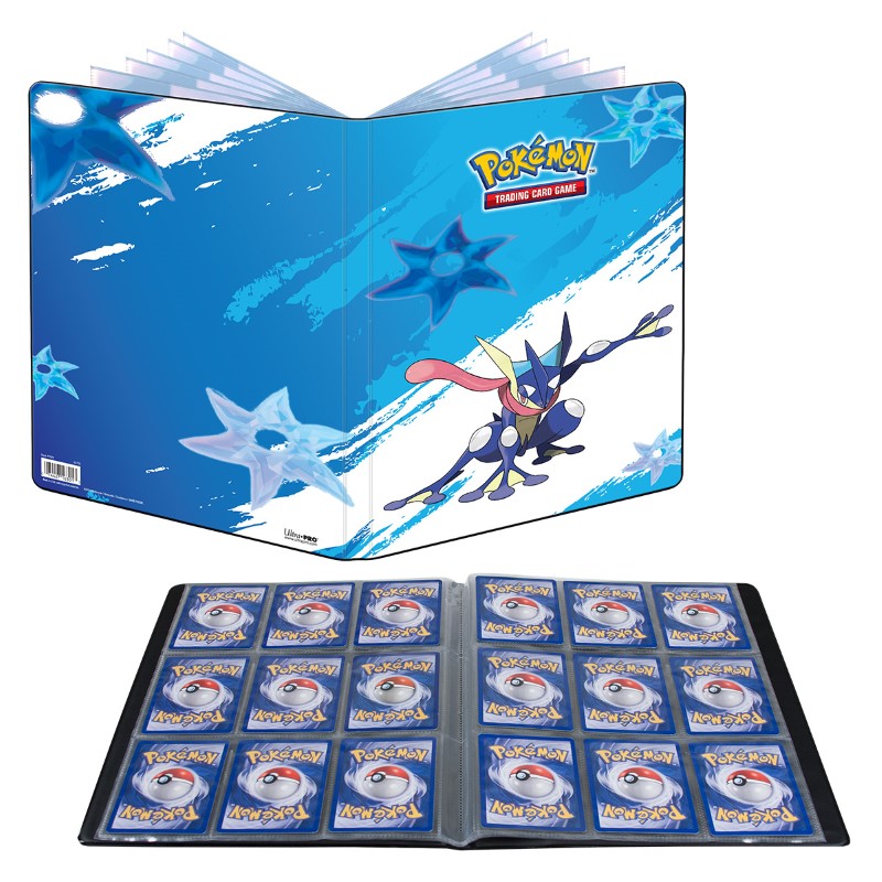 Pokemon Ultrapro Portefolio 9 Pochettes Greninja Amphinobi