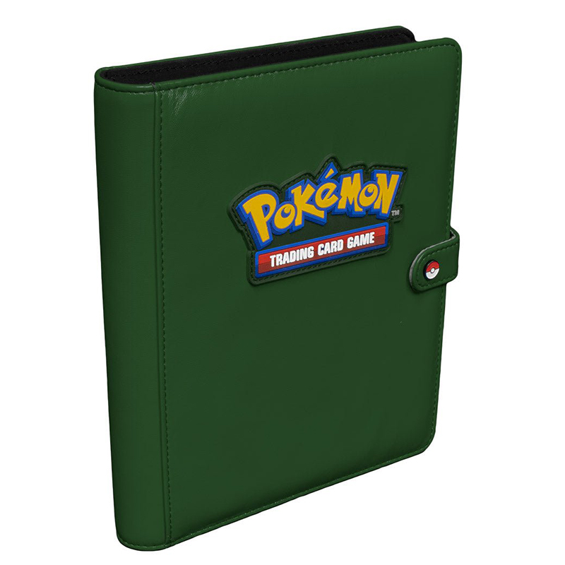 Pokemon Ultrapro 4-Pocket Portfolio Premium Snap Blinder 20 Pages Green