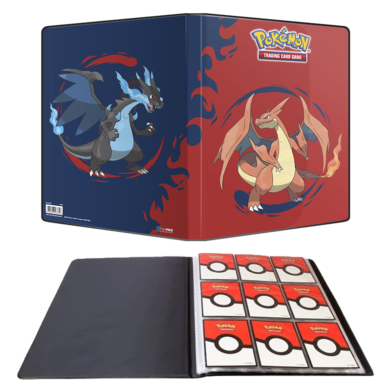 Pokemon Ultrapro 9-Pocket Portfolio 10 Pages Mega Charizard X And Y
