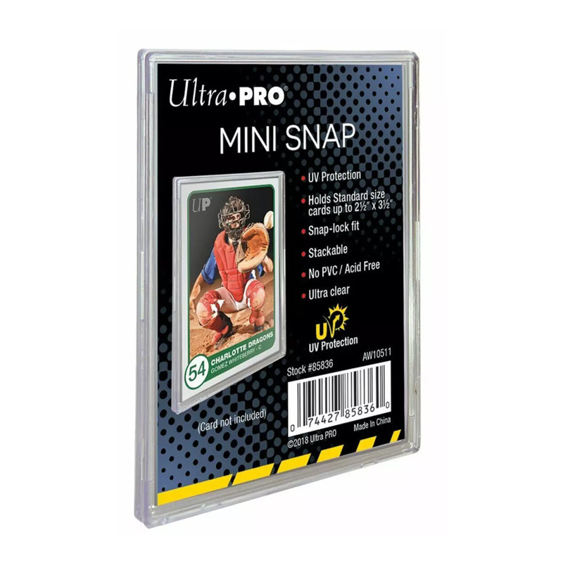 Ultrapro Protection Carte Uv Mini Boite Snap Card Holder