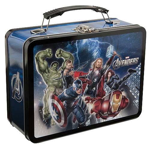 ID9 Avengers movie Lunch Box métal Avengers Team