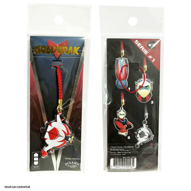 Goldorak Acrylic Charm Serie 1 Goldorak Spazer 5cm