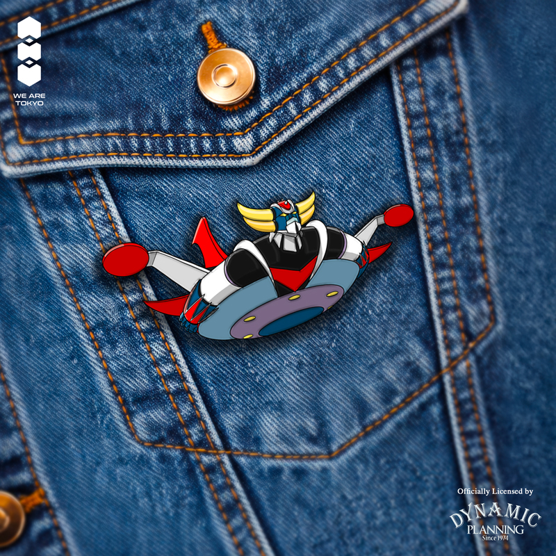 Goldorak Mystery Box Pins Set A 5cm Asst 6pcs