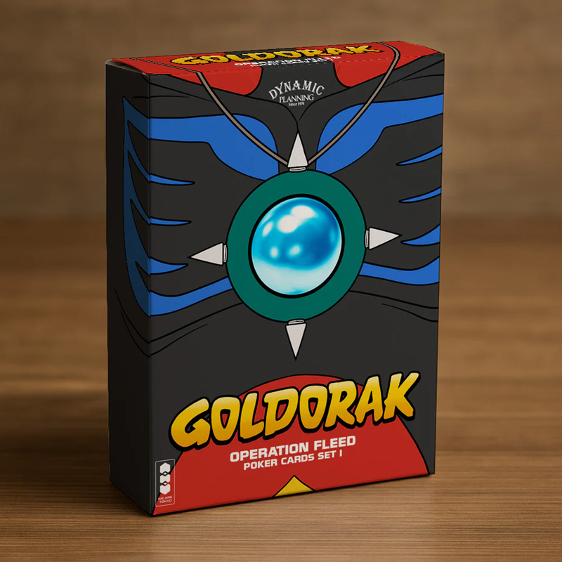 Goldorak Jeu De 54 Cartes Poker Actarus