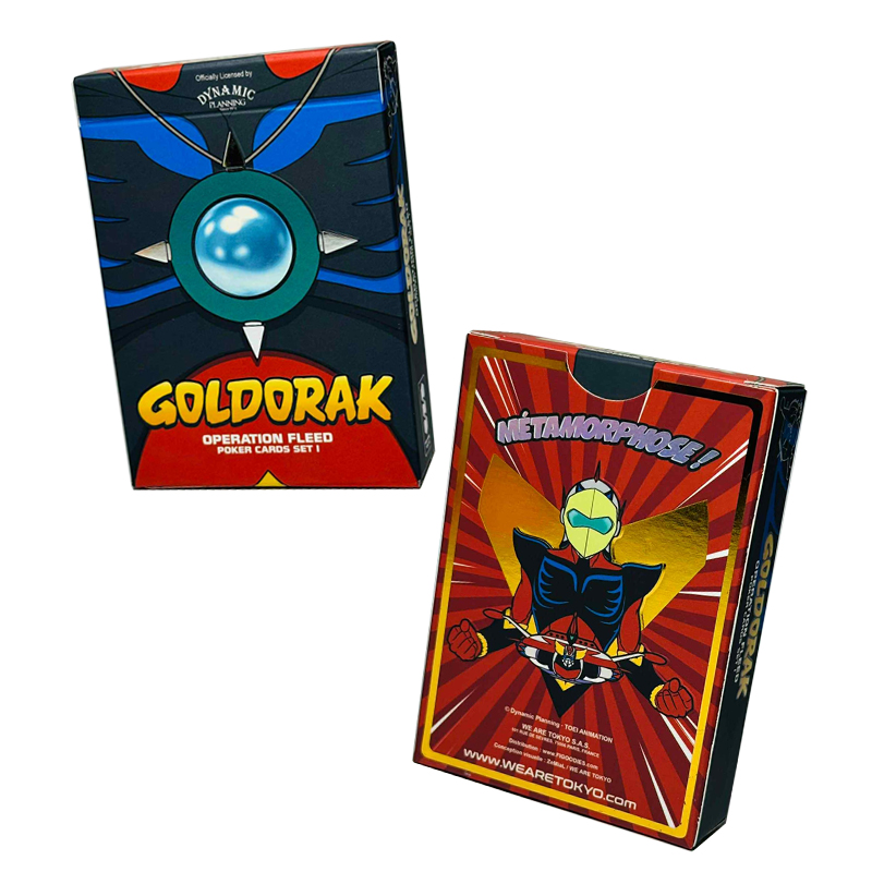 Goldorak Jeu De 54 Cartes Poker Actarus