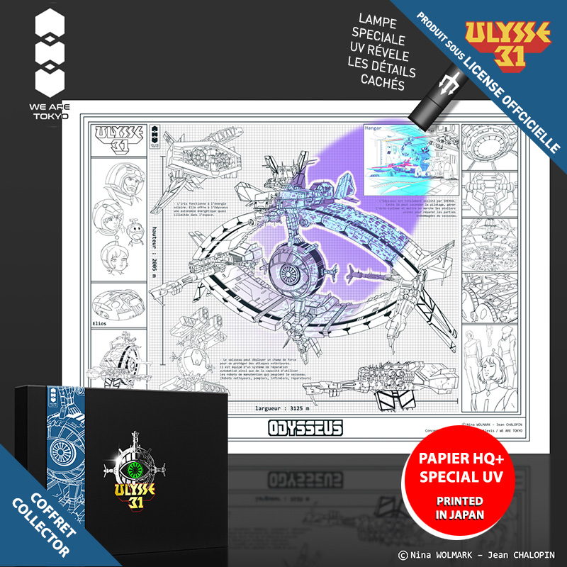 Ulysse 31 Artprint UV Odysseus A3