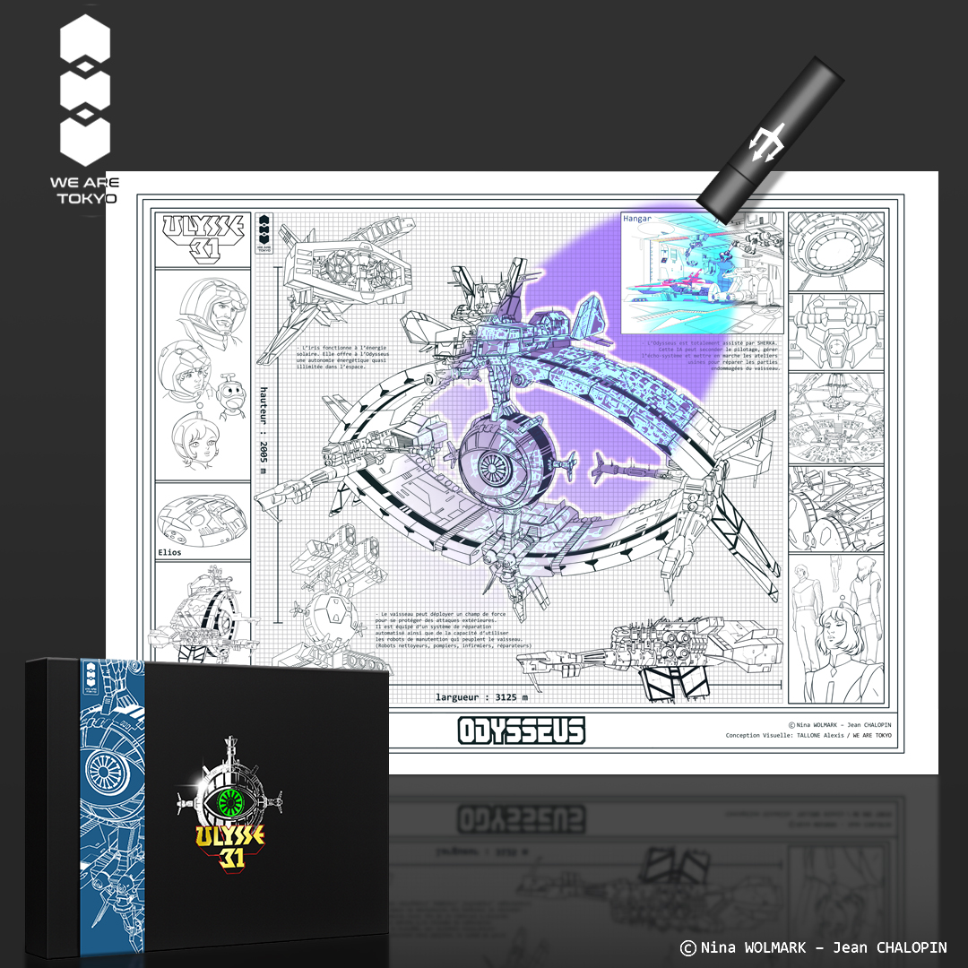 Ulysse 31 Artprint UV Odysseus A3