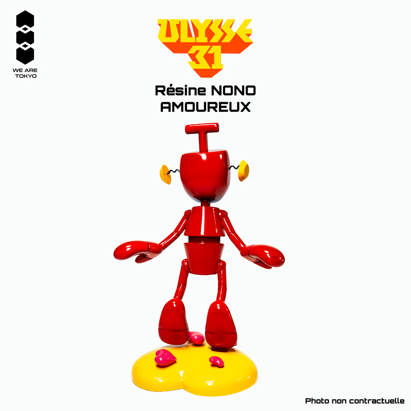 Ulysse 31 Nono Amoureux Resine 15cm