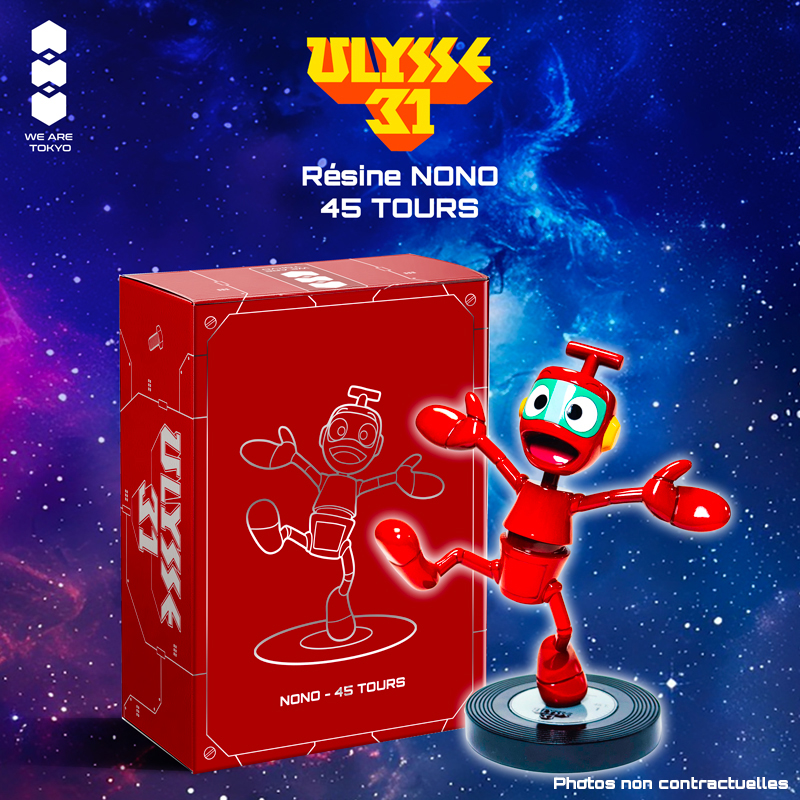 Ulysse 31 Nono Amoureux Resine 15cm