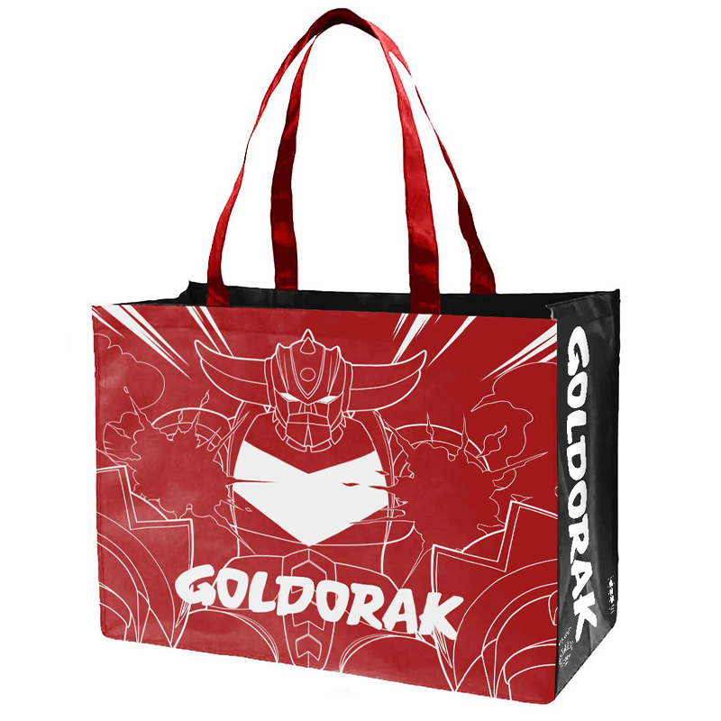 Goldorak Sac Cabas Reutilisables Eco Bag Fulgoropoing 50X40X20cm