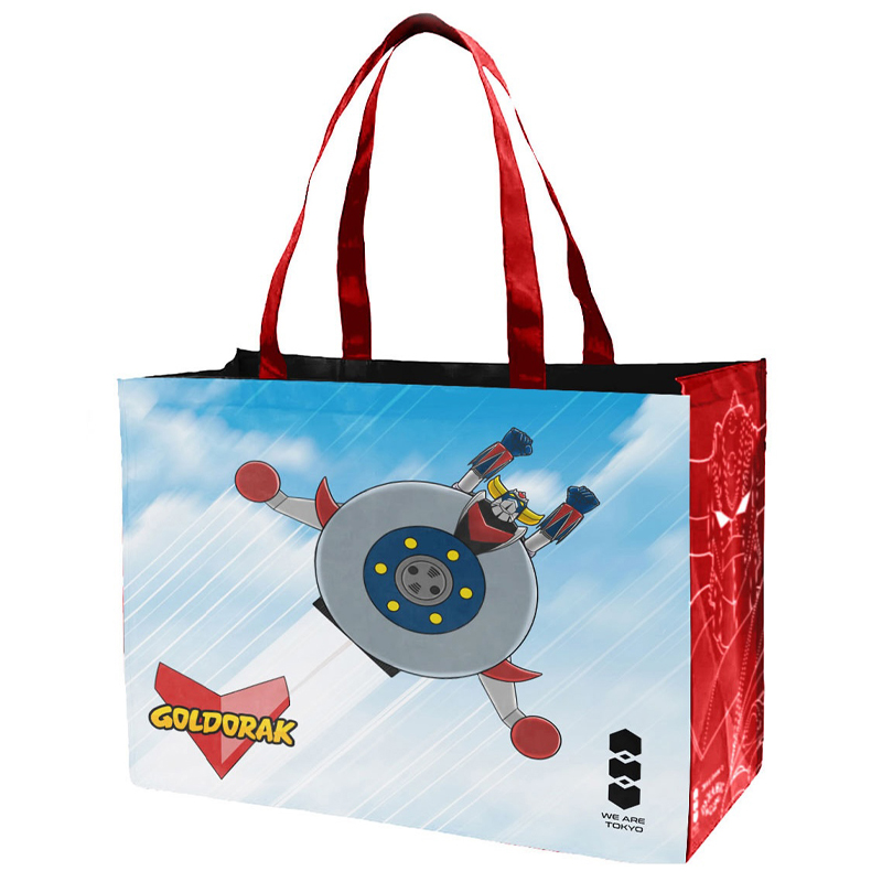 Goldorak Sac Cabas Reutilisables Eco Bag Spazer 50X40X20cm