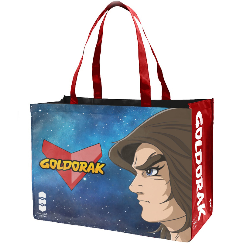 Goldorak Sac Cabas Reutilisables Eco Bag Actarus 50X40X20cm