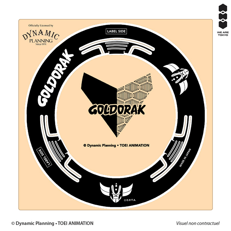 Goldorak  We Are Tokyo Adaptateur Mini Cd - Noir