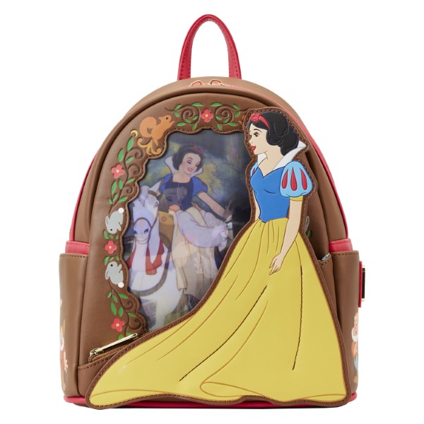 Disney Loungefly Mini Sac A Dos Blanche Neige / Snow White Lenticular Princess Series