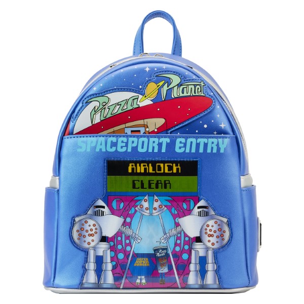 Disney Loungefly Mini Sac A Dos Toy Story Pizza Planet Space Entry 