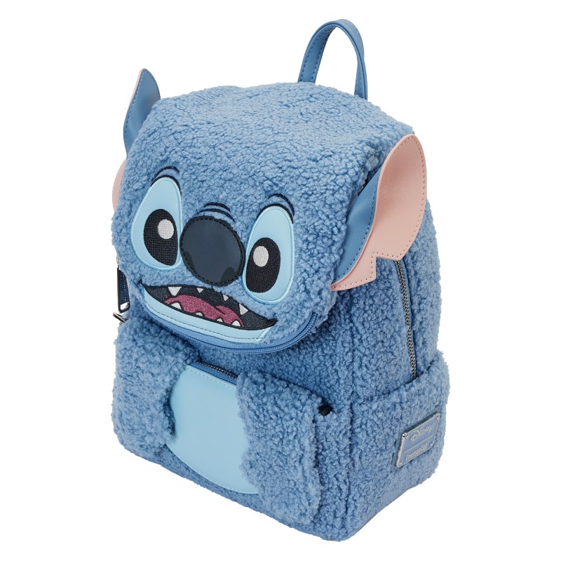 Disney Loungefly Mini Sac A Dos Stitch Plush Pocket 