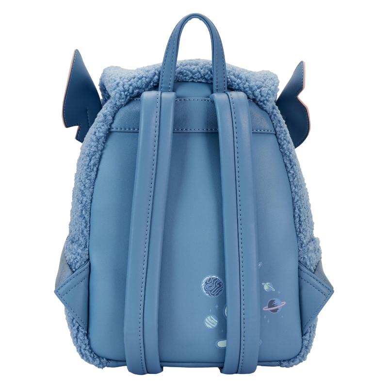 Disney Loungefly Mini Sac A Dos Stitch Plush Pocket 