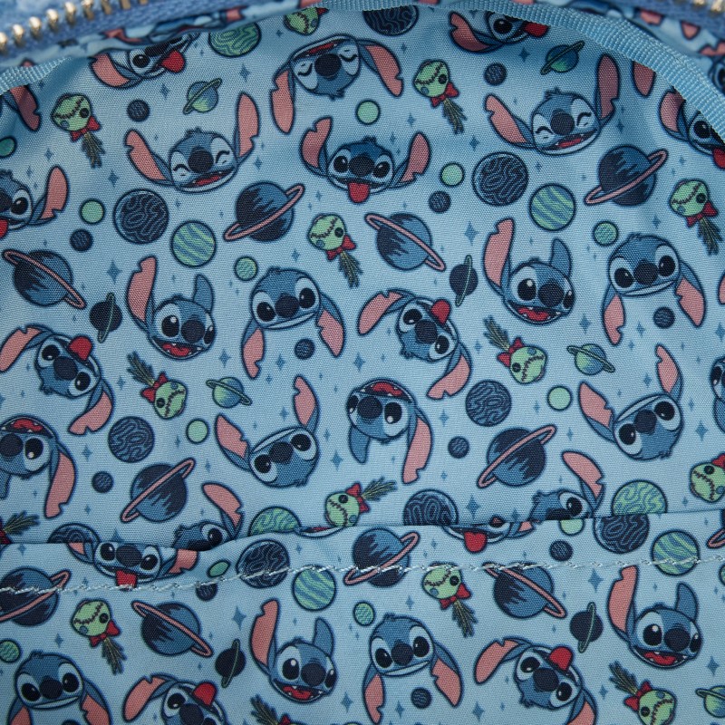 Disney Loungefly Mini Sac A Dos Stitch Plush Pocket 