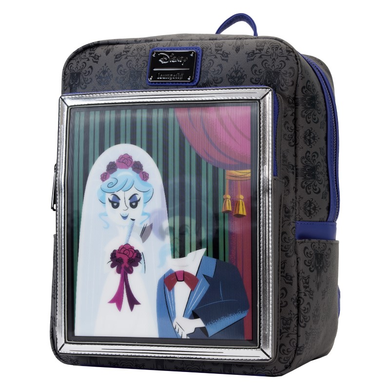 Disney Loungefly Mini Sac A Dos Haunted Mansion Black Widow Bride