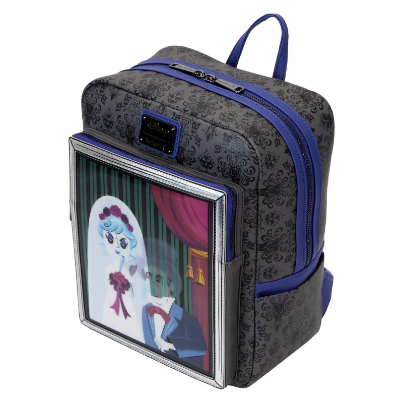 Disney Loungefly Mini Sac A Dos Haunted Mansion Black Widow Bride