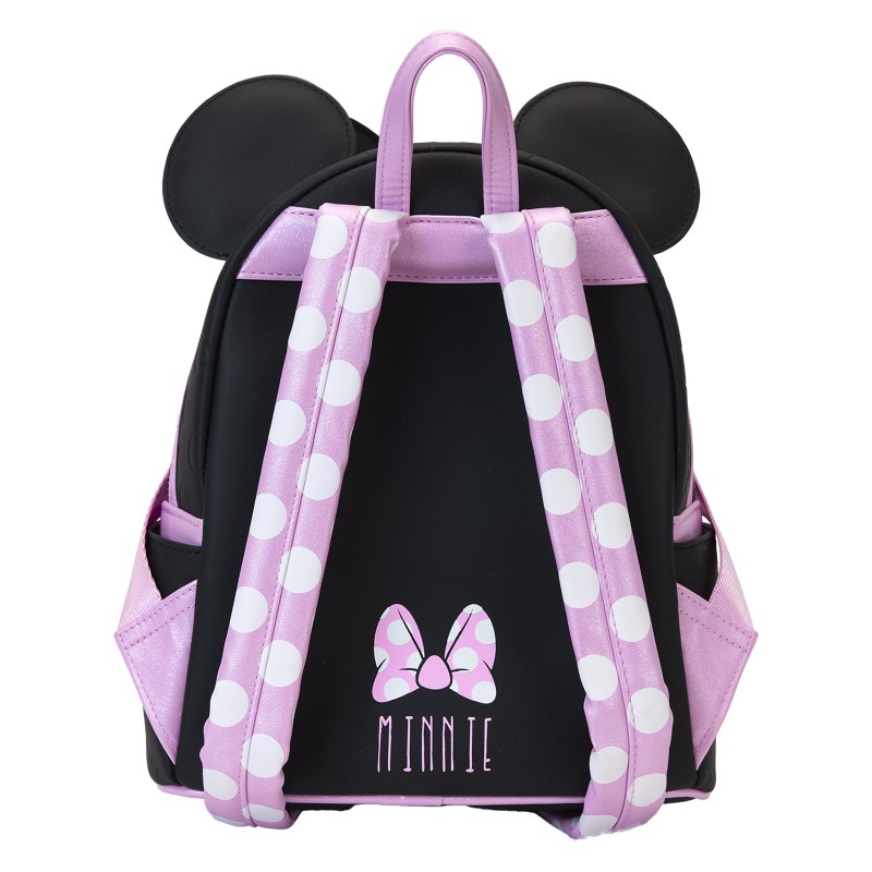 Disney Loungefly Mini Sac A Dos Minnie Floral Rock The Dots