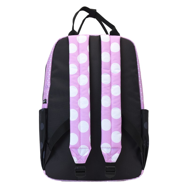 Disney Loungefly Sac A Dos Nylonminnie Floral Rock The Dots