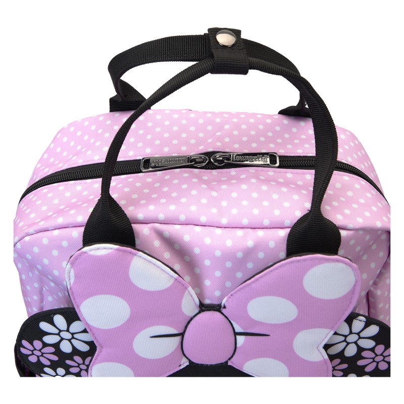 Disney Loungefly Sac A Dos Nylonminnie Floral Rock The Dots