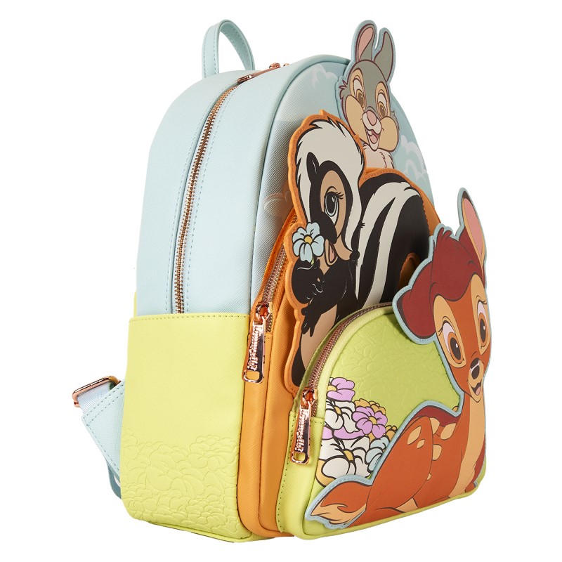 Disney Loungefly Mini Sac A Dos Triple Poche Bambi