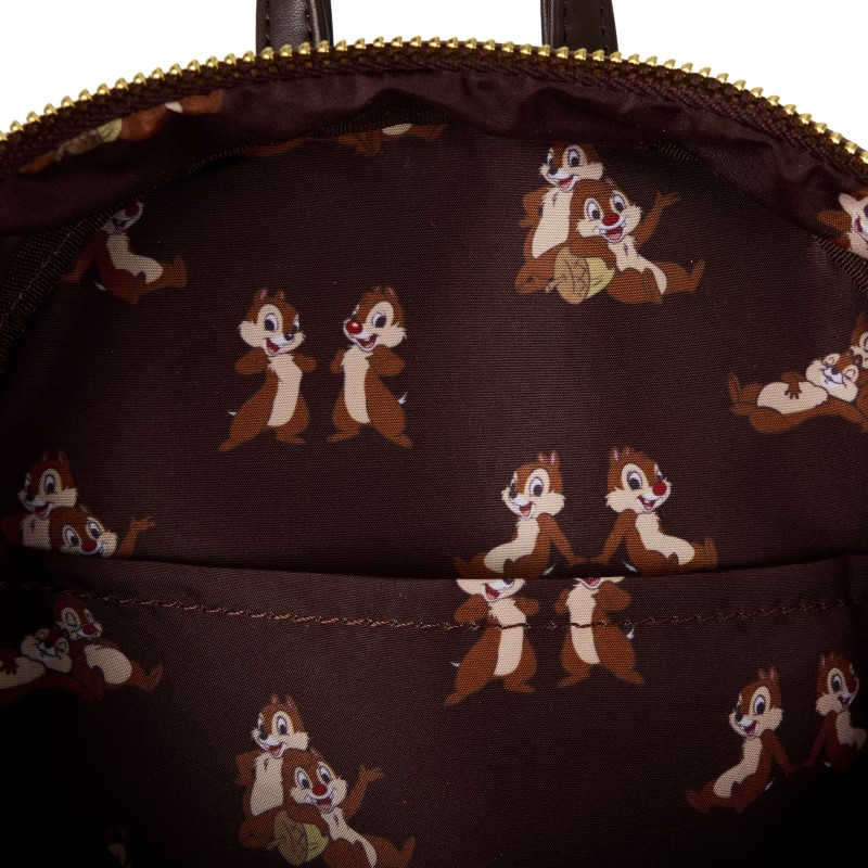 Disney Loungefly Mini Sac A Dos Chip And Dale Tic Et Tac Quilted 