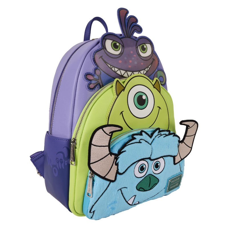 Disney Loungefly Mini Sac A Dos Monsters Inc. Mike Sulley And Randall