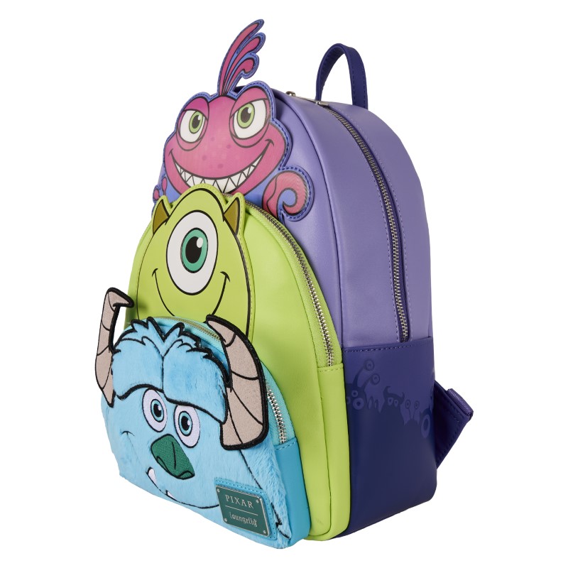 Disney Loungefly Mini Sac A Dos Monsters Inc. Mike Sulley And Randall