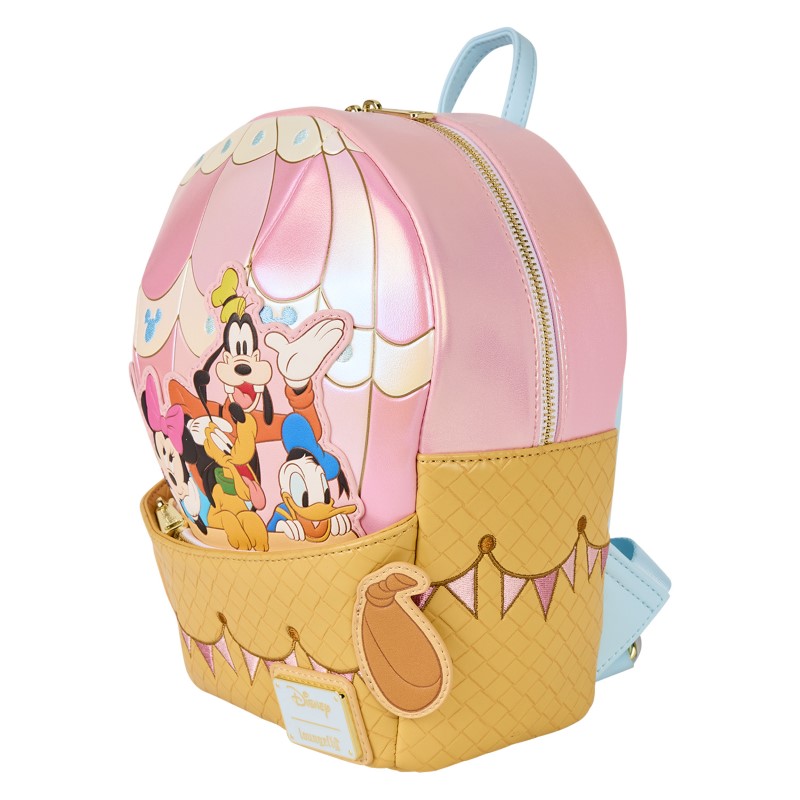 Disney Loungefly Mini Sac A Dos Mickey & Friends Mongolfiere