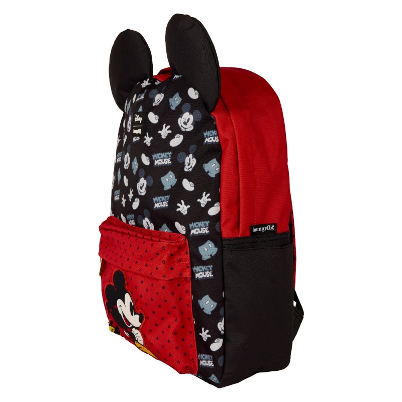 Disney Loungefly Sac A Dos Nylon Full Size Mickey Mouse