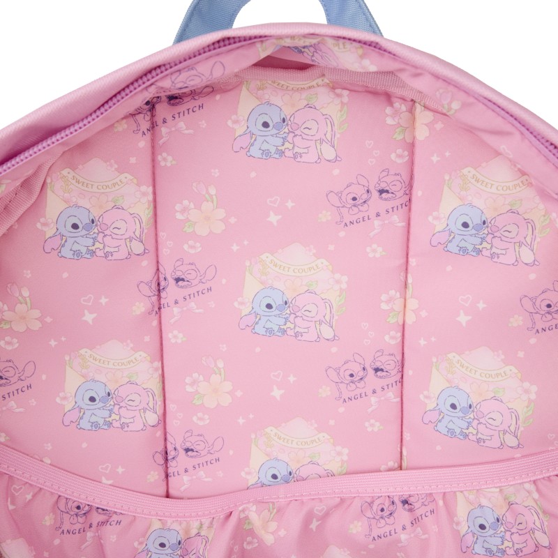 Disney Loungefly Sac A Dos Nylon Full Size Lilo And Stitch