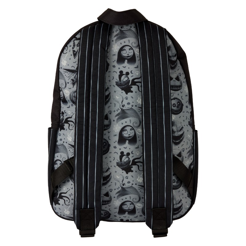 Disney Loungefly Sac A Dos Nylon Full Size Nightmare Before Christmas Nbx