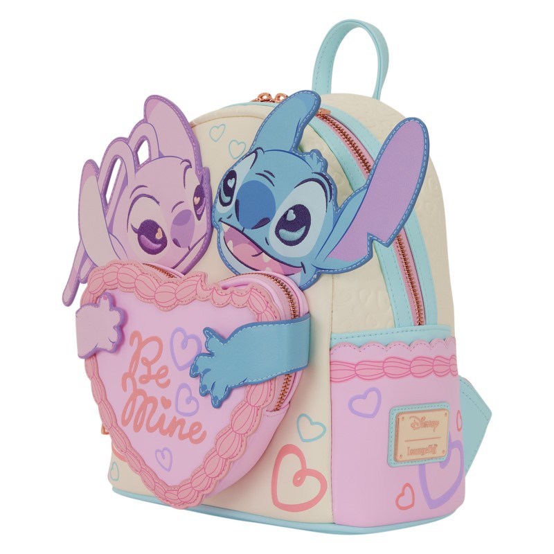 Disney Loungefly Mini Sac A Dos Lilo & Stitch Be Mine