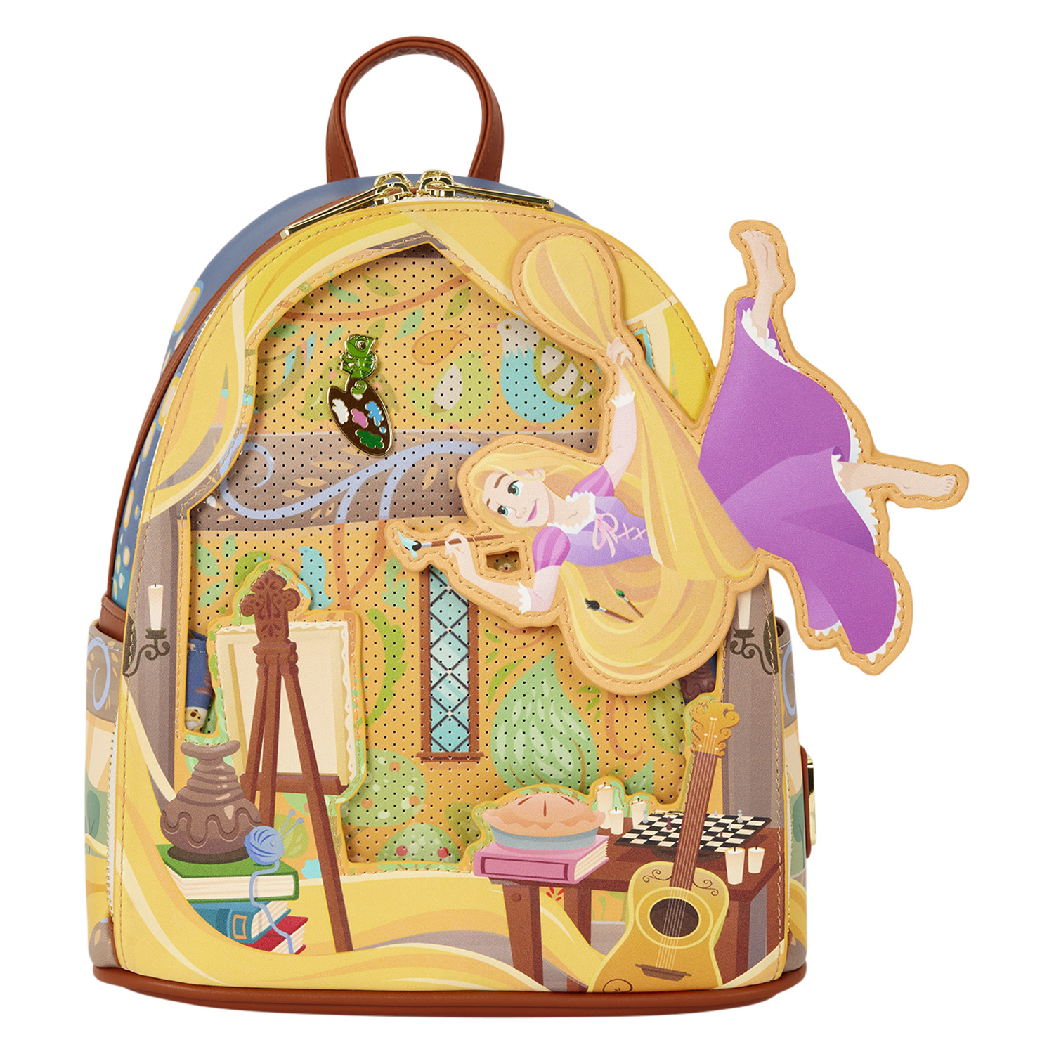 Disney  Loungefly Mini Sac A Dos Tangled Rapunzel Raiponce Painting