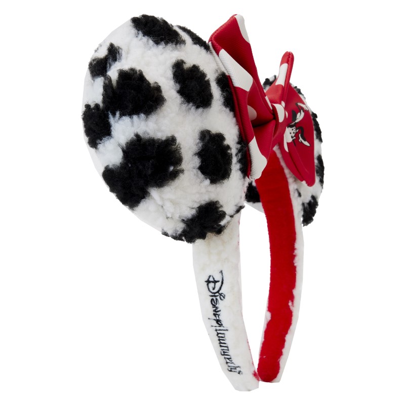 Disney Loungefly Serre-Tete Minnie Rocks The Dots Sherpa
