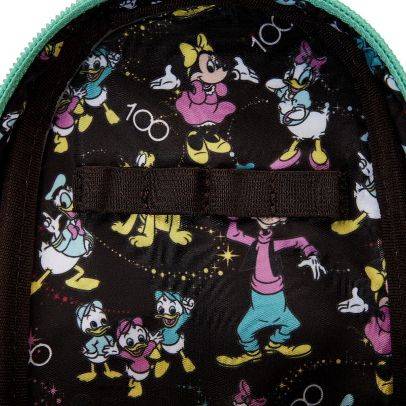Disney Loungefly Stationary Trousse 100Th Anniv Mickey And Friends 