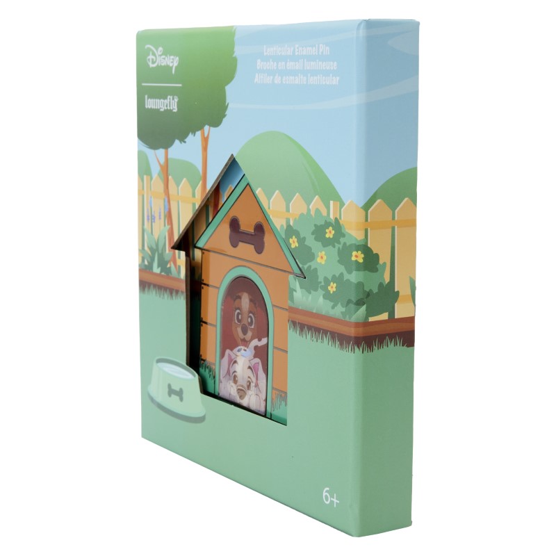 Disney Loungefly Collector Box Pin I Heart Disney Dogs Triple 