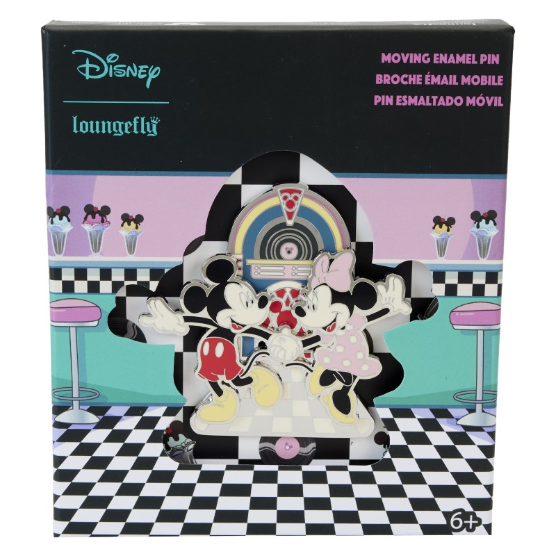 Disney Loungefly Mystery Box Pins Mickey & Minnie Date Night Asst 12pcs 