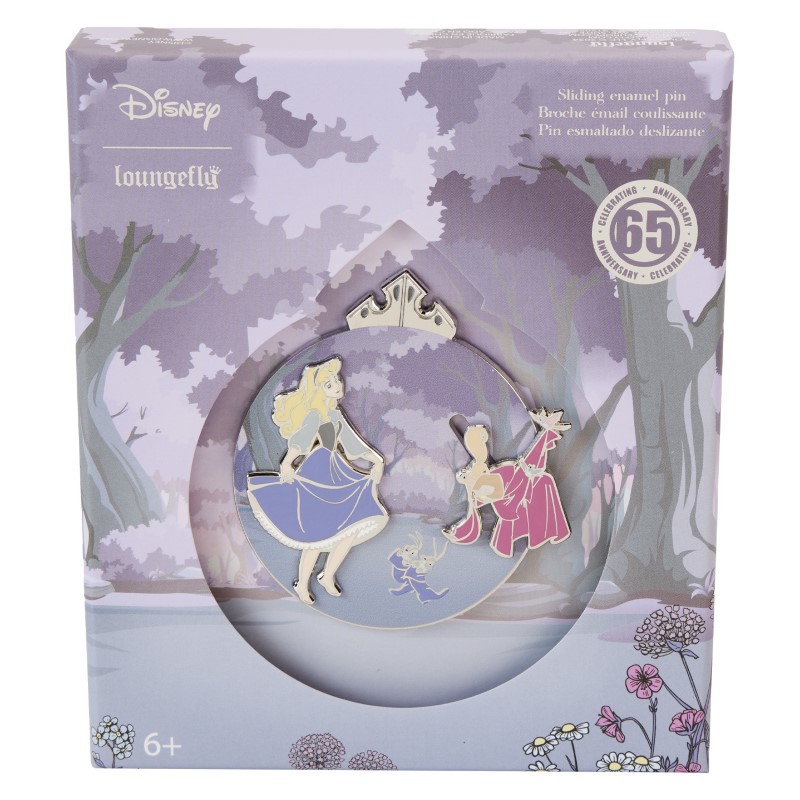 Disney Loungefly Collector Box Pin Belle au Bois Dormant Sleeping Beauty 65Th