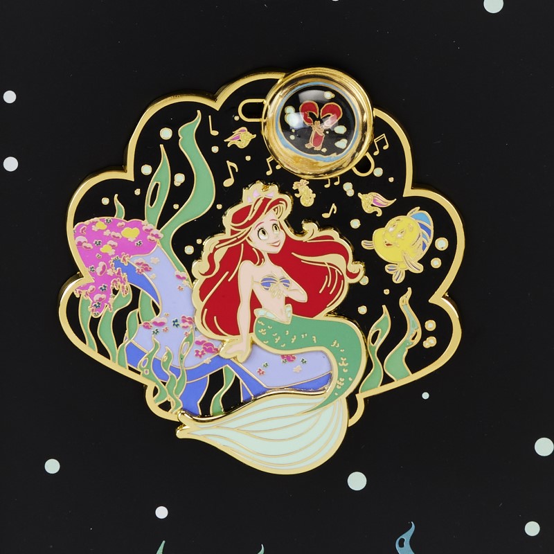 Disney Loungefly Pins Collector Little Mermaid Petite Sirene 35Th Anniv