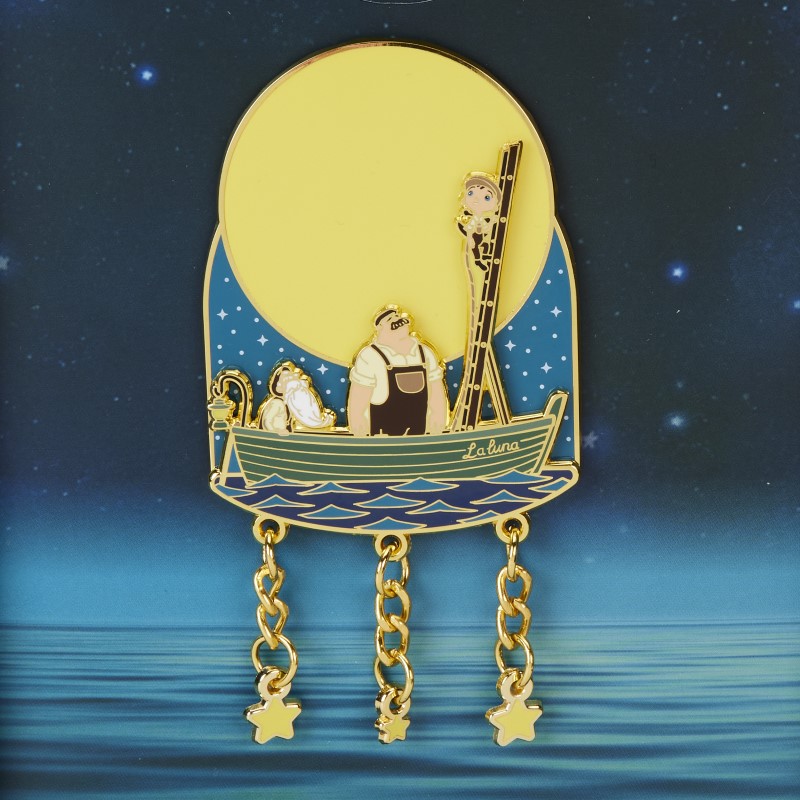 Pixar Loungefly Pins Collector Box La Luna Glow In The Dark