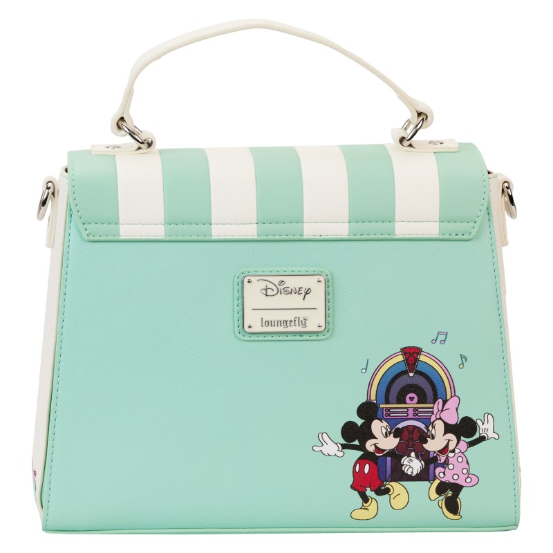 Disney Loungefly Sac A Main Mickey & Minnie Date Night Diner