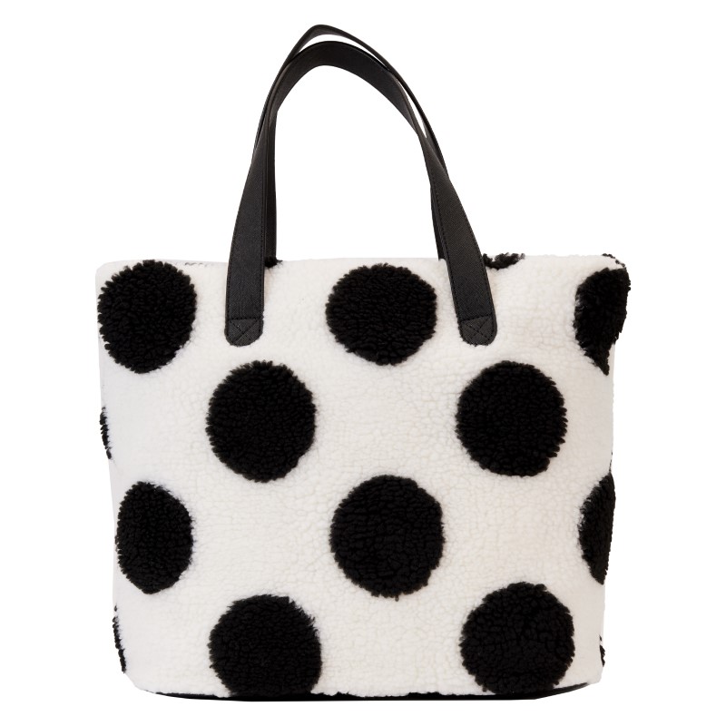 Disney Loungefly Sac Tissu Minnie Rocks The Dots Sherpa