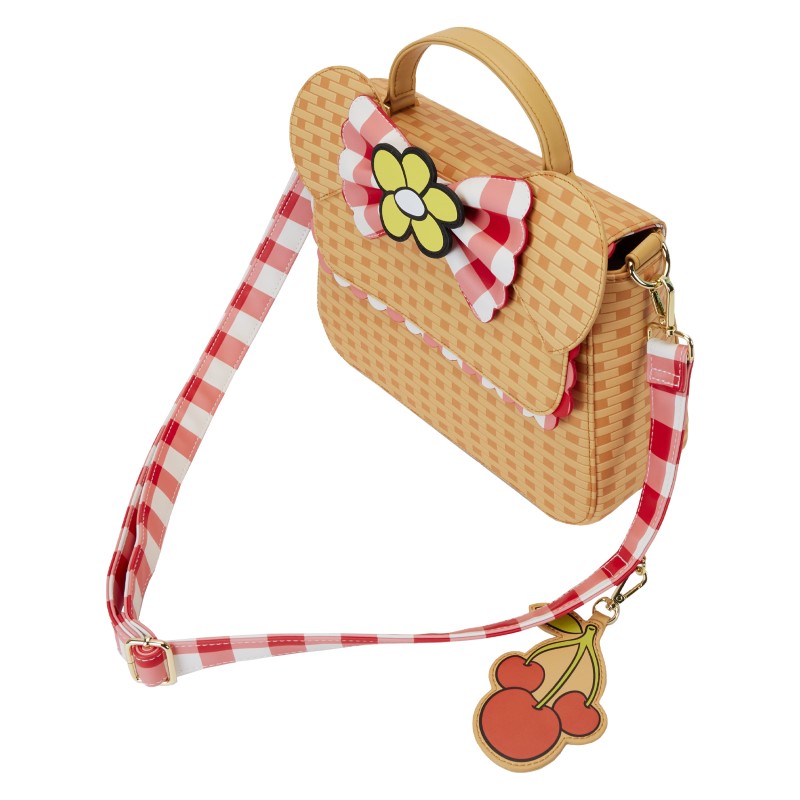 ID9 Disney Loungefly Sac A Main Minnie Mouse Picnic Basket