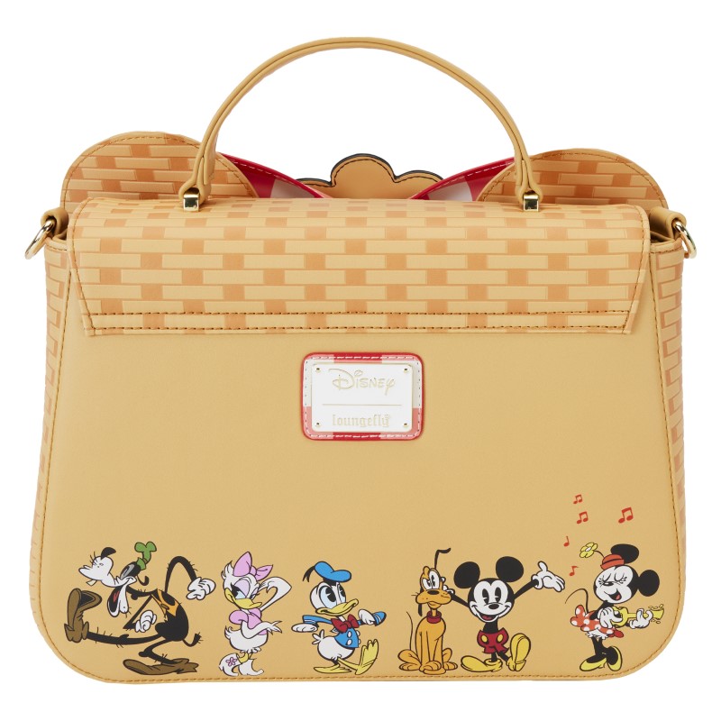 ID9 Disney Loungefly Sac A Main Minnie Mouse Picnic Basket