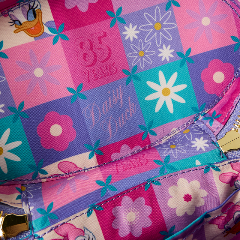 Disney Loungefly Sac A Main Daisy Duck Quilted